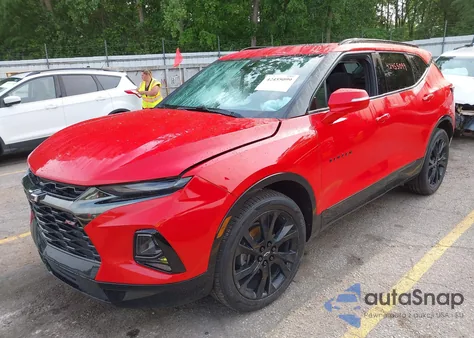 2020 Chevrolet Blazer Rs из США, поврежденный, VIN 3GNKBKRS2LS610070